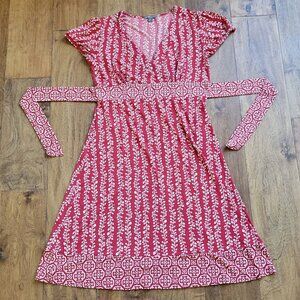 APT. 9 Red Mediterrenean Sun Dress